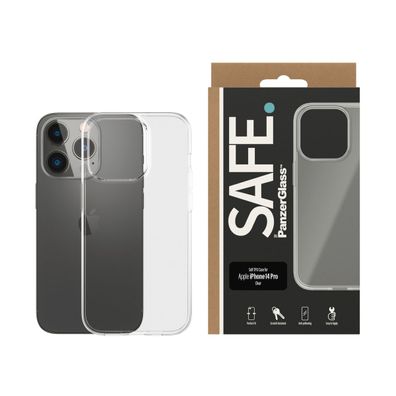 SAFE. by PanzerGlass Case f. iPhone 14, Iphone 14Plus Transp.