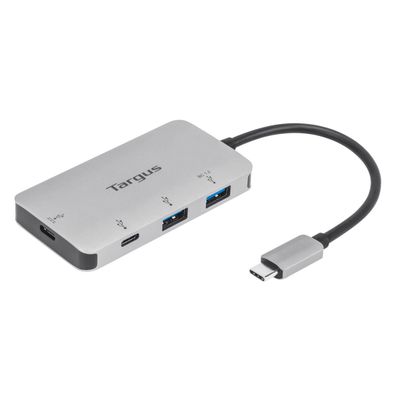 Targus USB-C to 2 x USB-A and 2 x USB-C Hub - Space Grey