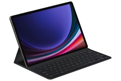 Samsung Book Cover Keyboard Slim für Galaxy Tab S9 + , Black