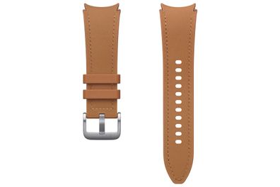 Samsung Hybrid Eco-Leather Band (S/ M) für Watch, Camel