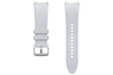 Samsung Hybrid Eco-Leather Band (S/ M) für Watch, Silver