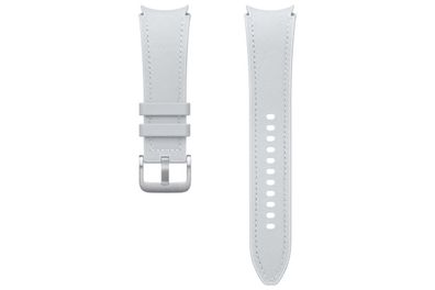 Samsung Hybrid Eco-Leather Band (M/ L) für Watch, Silver