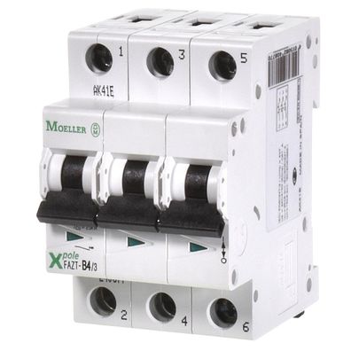 Moeller Eaton FAZT-B4/3 Leitungsschutzschalter B4 25KA 3polig