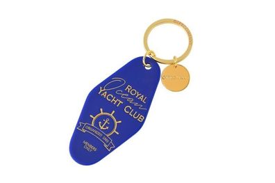 Key Club 'Royal Yacht Club' Schlüsselanhänger blau, 1049801009 1 St