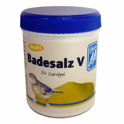 Backs Badesalz für Ziervögel 300 g Badezusatz für Vögel - Sittiche Papageien etc