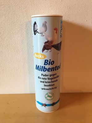 Backs Bio Milbentod Puder 100 g gebrauchsfertiges Pulver | reines Kieselgur