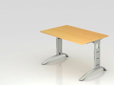 Büro Schreibtisch 120x80 cm Modell FS12 höheneinstellbar