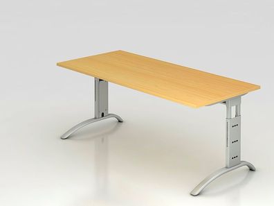 Büro Schreibtisch 180x80 cm Modell FS19 höheneinstellbar