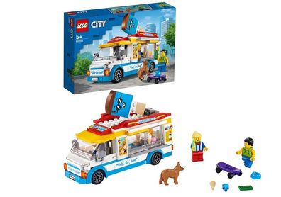 LEGO 60253 City Great Vehicles Eiswagen kreatives Spielzeug ab 5 Jahren Kinder