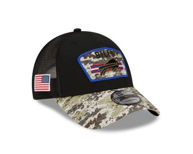 NFL Basecap Buffalo Bills Cap 9Forty Salute to Service 2021 Kappe 195853840542