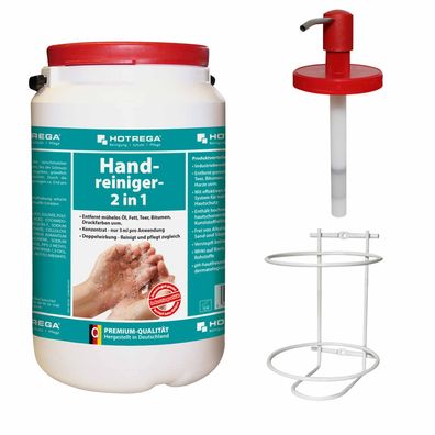 Hotrega Handreiniger Hautreiniger Handpflege Hautpflege 2in1 3L mit Dosiersystem