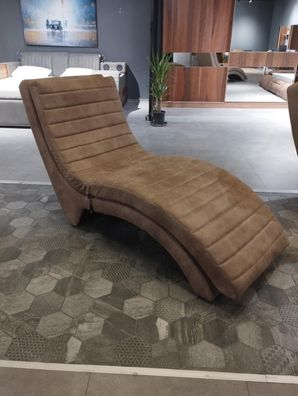 Chaiselongue Moderne Liegen Textil Chaise Lounge Textil Chaise Möbel Neu