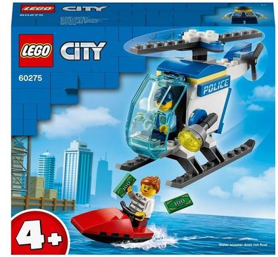 LEGO 60275 City Police Polizeihubschrauber Kinderspielzeug ab 4 Jahren