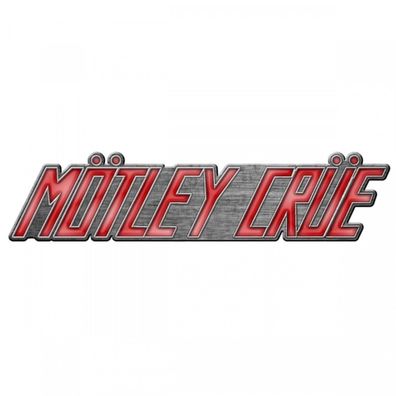 Mötley Crüe Logo Anstecker Pin aus Metall Offiziell lizensiert