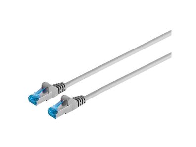 RJ45 Patchkabel m. CAT 7 Rohkabel PIMF, 10m