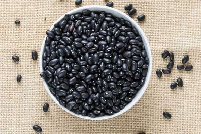 Schwarze Bohnen aus Tolosa - Beans 10+ Samen - Seed - Graines - H 125