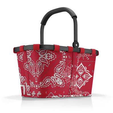 reisenthel carrybag BK, frame bandana red, Unisex