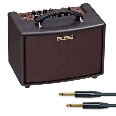 Boss AC-22LX Tragbarer Akustikverstärker mit Kabel