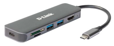 D-Link DUB-2327 6-in-1 USB-C Hub mit HDMI