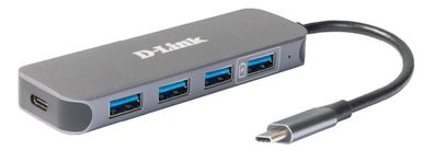 D-Link DUB-2340 USB-C auf 4-Port Hub 4x USB 4x 3.0