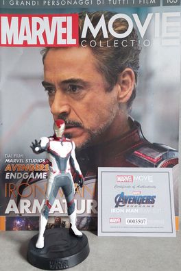 MARVEL MOVIE Collection #105 Iron Man Team Suit Figurine Avengers: Endgame ital.