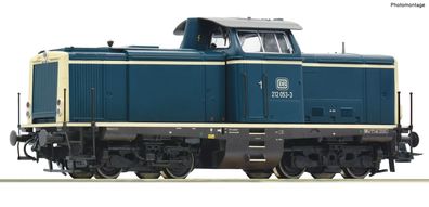Diesellokomotive BR 212 DB digital sound, Roco H0 52539 neu OVP