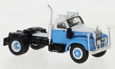 Brekina 85976 - 1/87 Mack B 61, weiss/ hellblau, 1953 - Neu