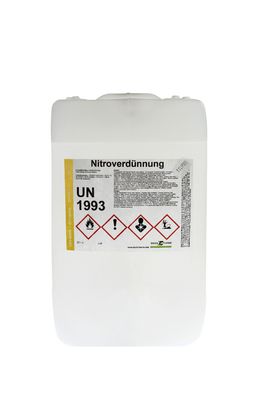 Nitroverdünnung 30 Liter Kanister - 3 x 10 Liter