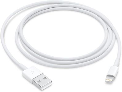 Original Apple Lightning auf USB Kabel Datenkabel iPhone iPad iPod Weiß 1 Meter