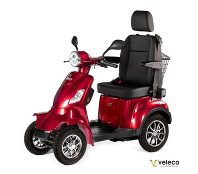 Veleco FASTER Mobilitätsroller, Elektromobil mit Kapitänssitz, 4-Rad Elektroroller