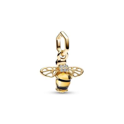 Bead - goldvergoldet - Anhänger Biene