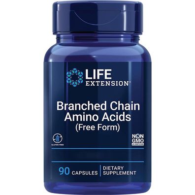 Life Extension, Branched Chain Amino Acids (BCAA), 90 Kapseln