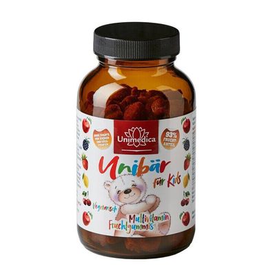 Unimedica Uinibär für Kids Multivitamin 60 Fruchtgummis für Kinder