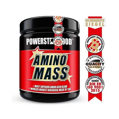 Powerstarfood AMINO MASS Aminosäuren Komplex 500 Tbl Pharmaqualität Bodybuilding