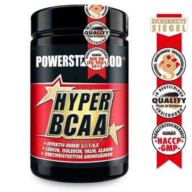 Powerstarfood HYPER BCAA - 2:1:1 500 Tbl Leucin Valin Isoleucin Bestseller!