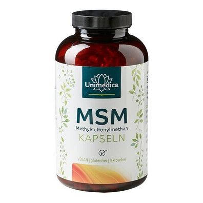 Unimedica 365 Kaps MSM Methylsulfonylmethan 1600 mg pro Tag Bestpreis