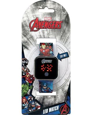 Marvel Avengers LED Kinder Armbanduhr