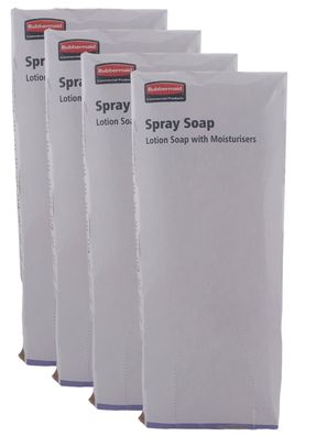 Rubbermaid Spray Soap Sprühseife Lotion 4x 800ml Nachfüller