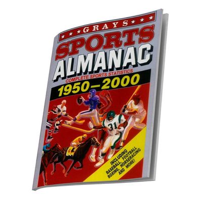 Retro Zurück in die Zukunft 2 Notizbuch Sports Almanac Geschenk Oldschool Movie