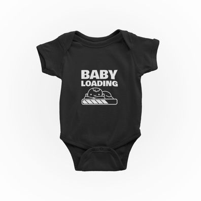 Bio Baumwolle Babystrampler Babyloading funny baby kleidung als geschenk