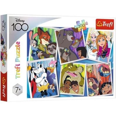 Puzzle Trefl 200 Teile Disney 100