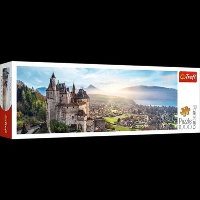 Puzzle Trefl 1000 Teile Panorama Menthon Schloss Frankreich