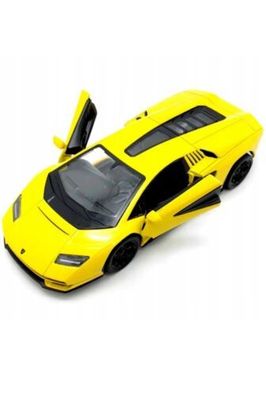 Lamborghini Countach LPI 800-4 Maßstab 1:38 Metall-Kunststoff Kinsmart Gelb