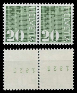 Schweiz Rollenmarken Nr 934yaRII postfrisch WAAGR PAAR X6795F6