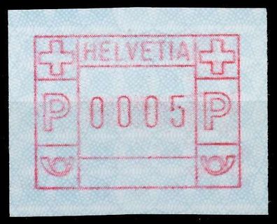 Schweiz Automatenmarken A3 Nr 3yawI 0005 postfrisch X679692