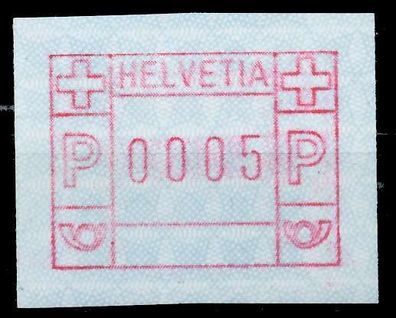 Schweiz Automatenmarken A3 Nr 3yawI 0005 postfrisch X679702