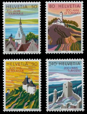 Schweiz 1987 Nr 1354ya-1357ya postfrisch S2B9012