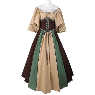 Women's Renaissance Medieval Costumes Dress