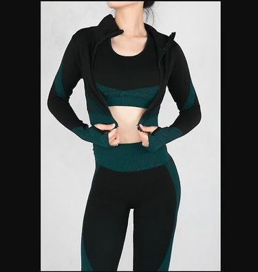 Women's Yoga Clothing Suit Autumn And Winter Outdoor Running Fitness Sports Jacket
