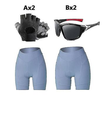 Women's Shock Absorption / Cycling Gloves / Cycling Glasses